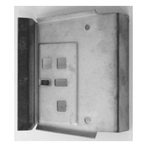 66-70 B-body Door Jamb Repair Plate (Passenger) Image